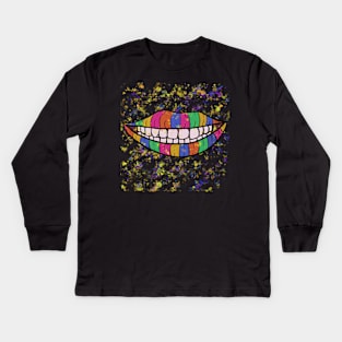 Sinister Grin Kids Long Sleeve T-Shirt